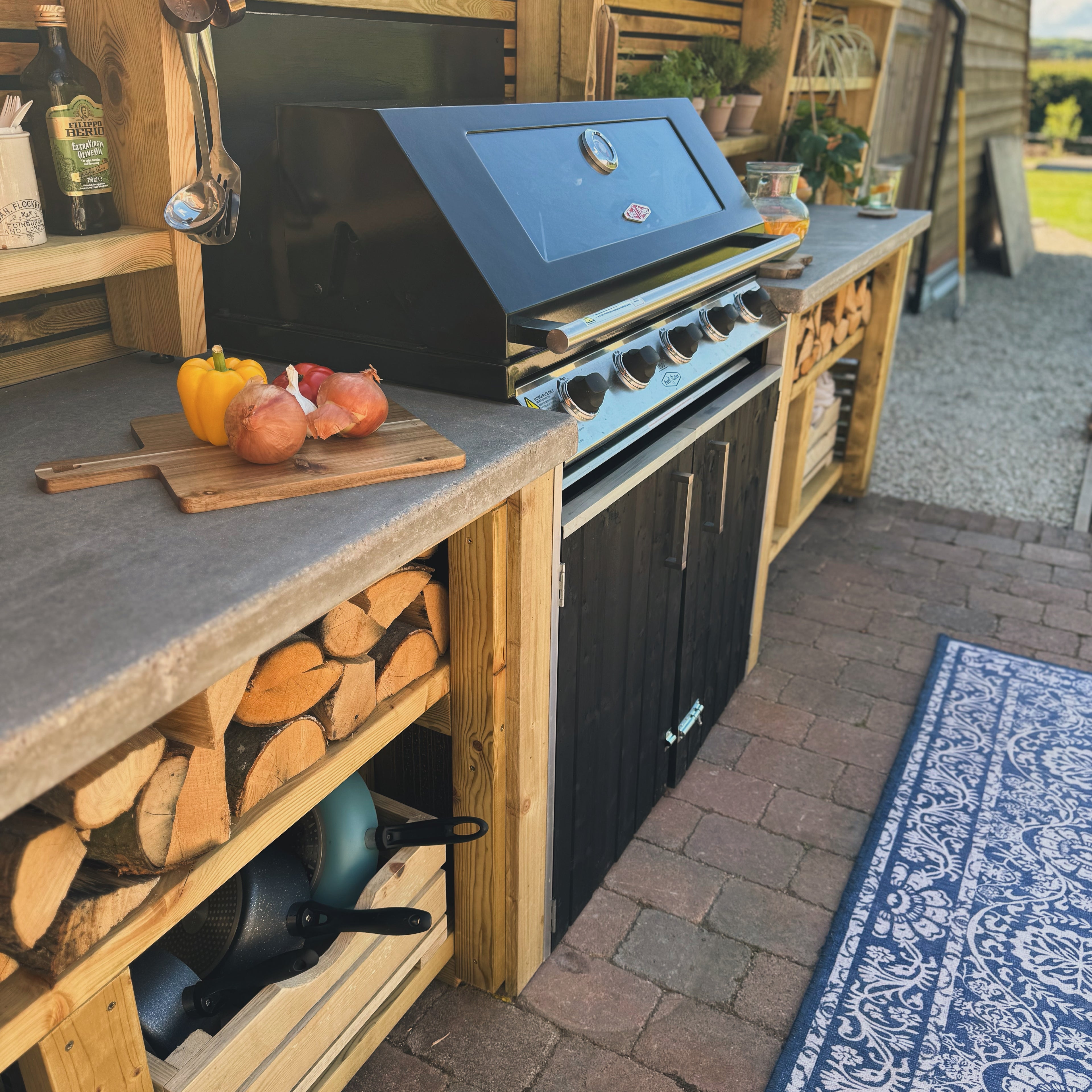 Digital Landscaping Guide - How to Build a Concrete Worktop - PDF Download