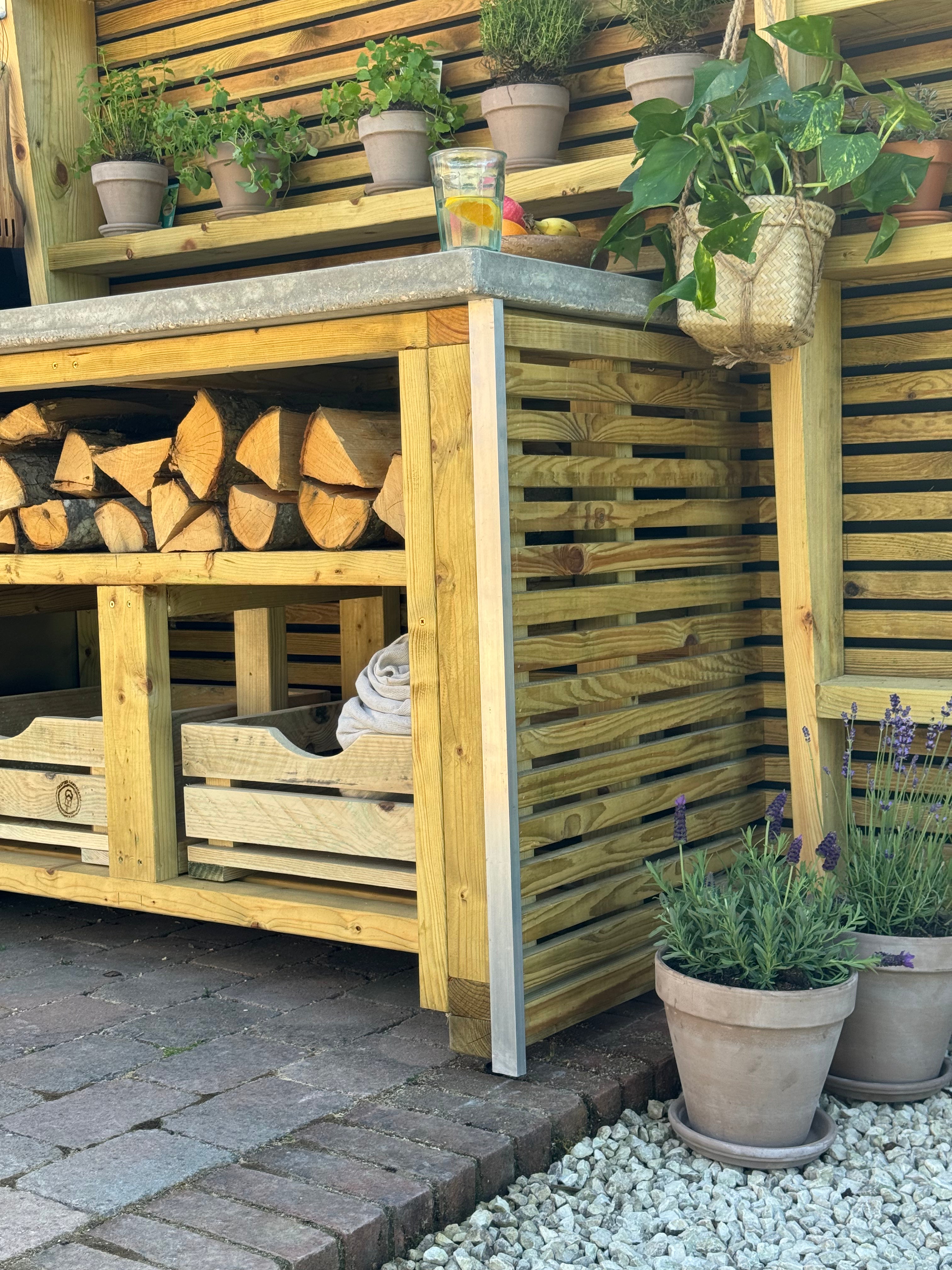 Digital Landscaping Guide - How to Build a Concrete Worktop - PDF Download