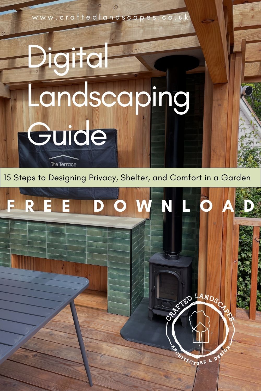 FREE Digital Landscaping Guide - 15 Steps to Designing Privacy, Shelter, and Comfort in a Garden