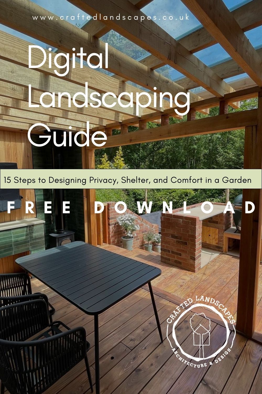 FREE Digital Landscaping Guide - 15 Steps to Designing Privacy, Shelter, and Comfort in a Garden