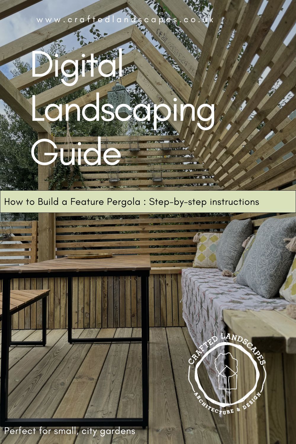 Digital Landscaping Guide - How to Build a Feature Pergola - PDF Download