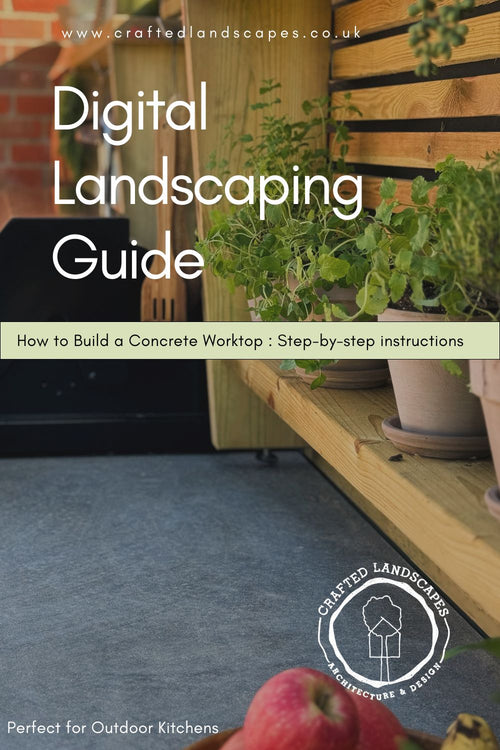 Digital Landscaping Guide - How to Build a Concrete Worktop - PDF Download