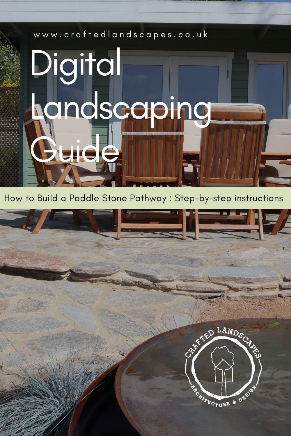 Digital Landscaping Guide - How to Build a Paddle Stone Pathway