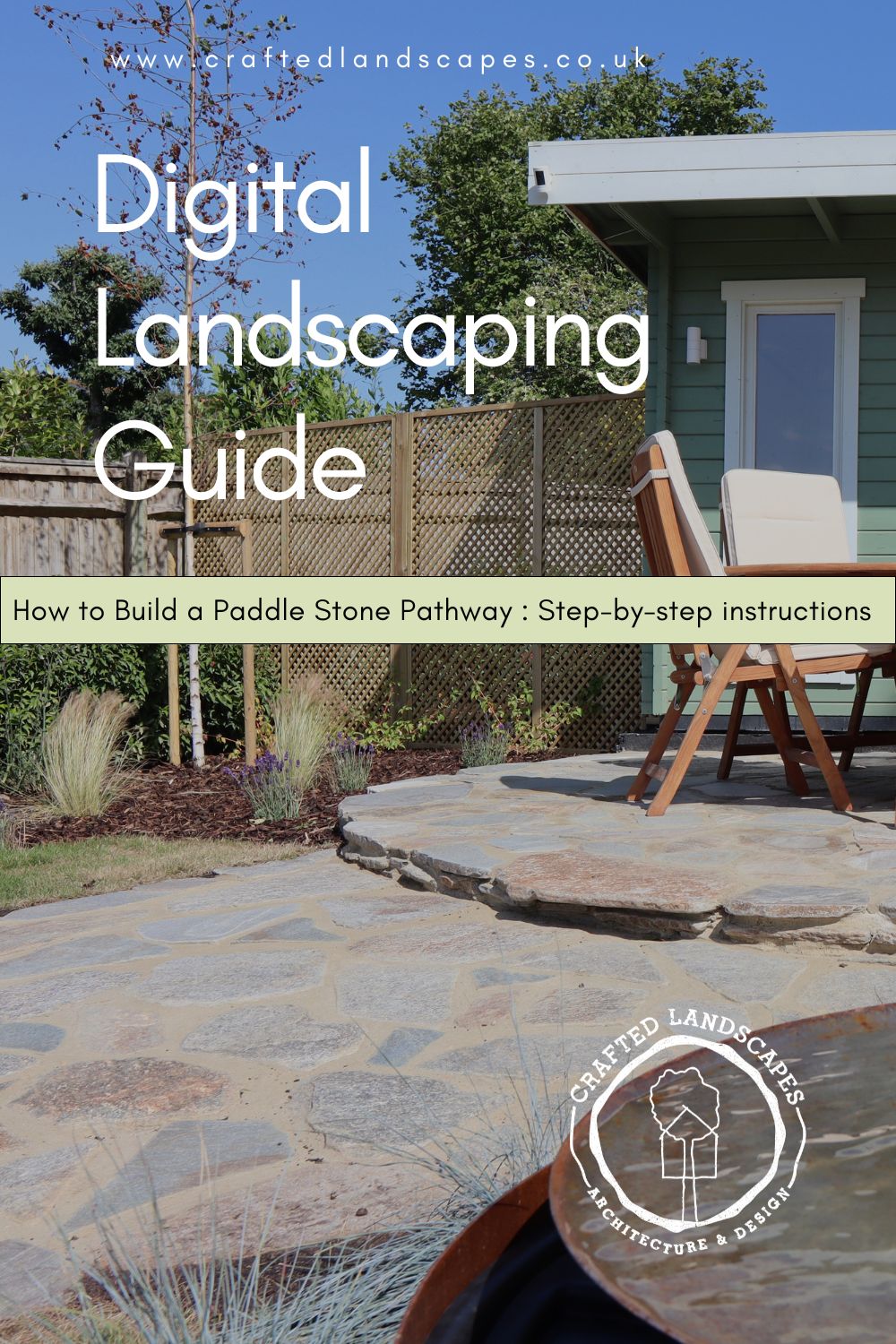 Digital Landscaping Guide - How to Build a Paddle Stone Pathway