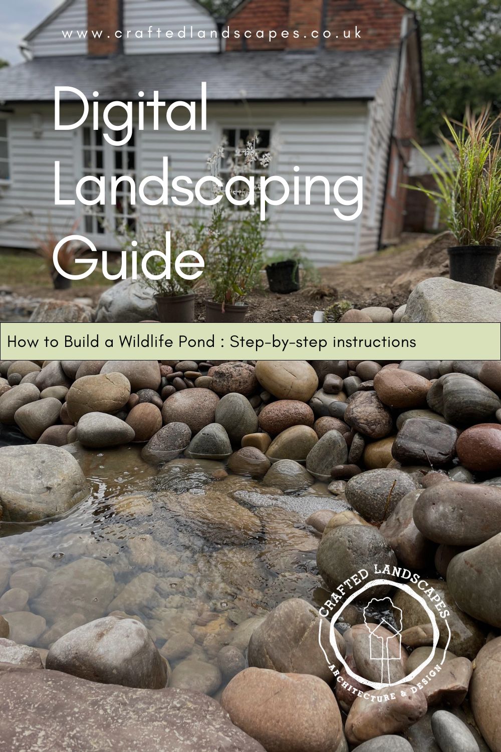 Digital Landscaping Guide - How to Build a Wildlife Pond - PDF Download