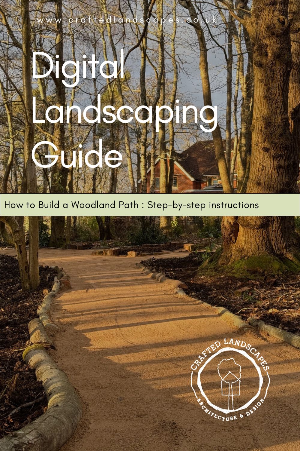 Digital Landscaping Guide - How to Build a Woodland Path - PDF Download
