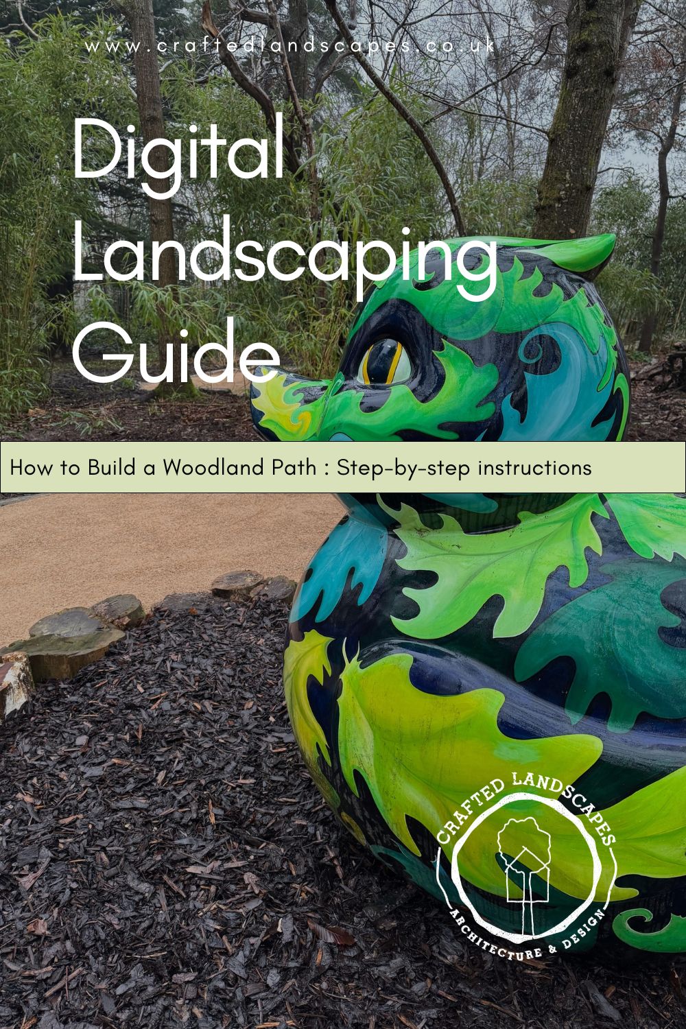 Digital Landscaping Guide - How to Build a Woodland Path - PDF Download